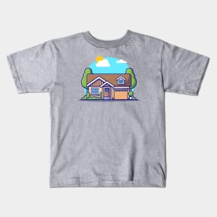 House Building (6) Kids T-Shirt